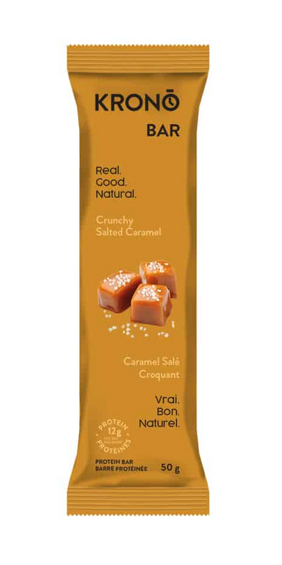 Crunchy Salted Caramel Energy Bar