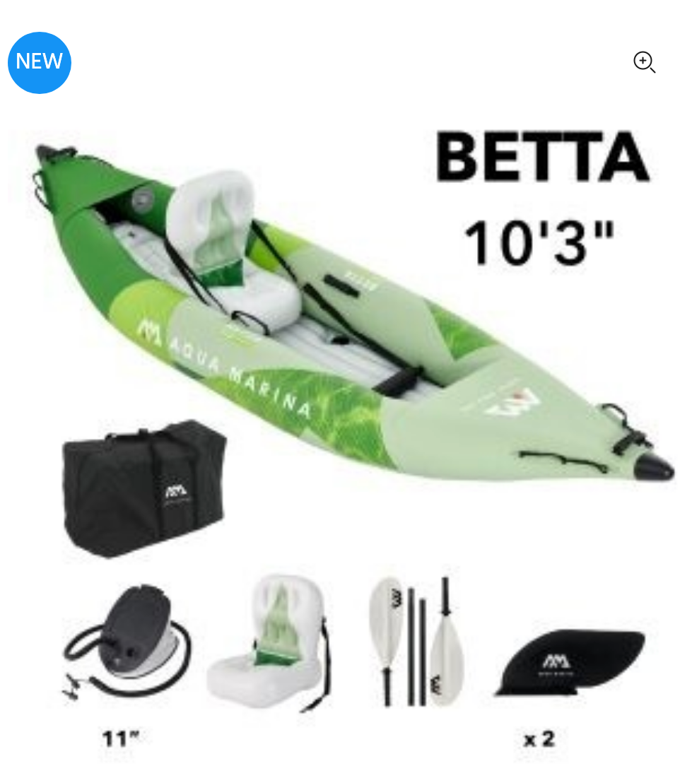 Betta-312 10'3" Inflatable Recreational Kayak 1 person with paddle