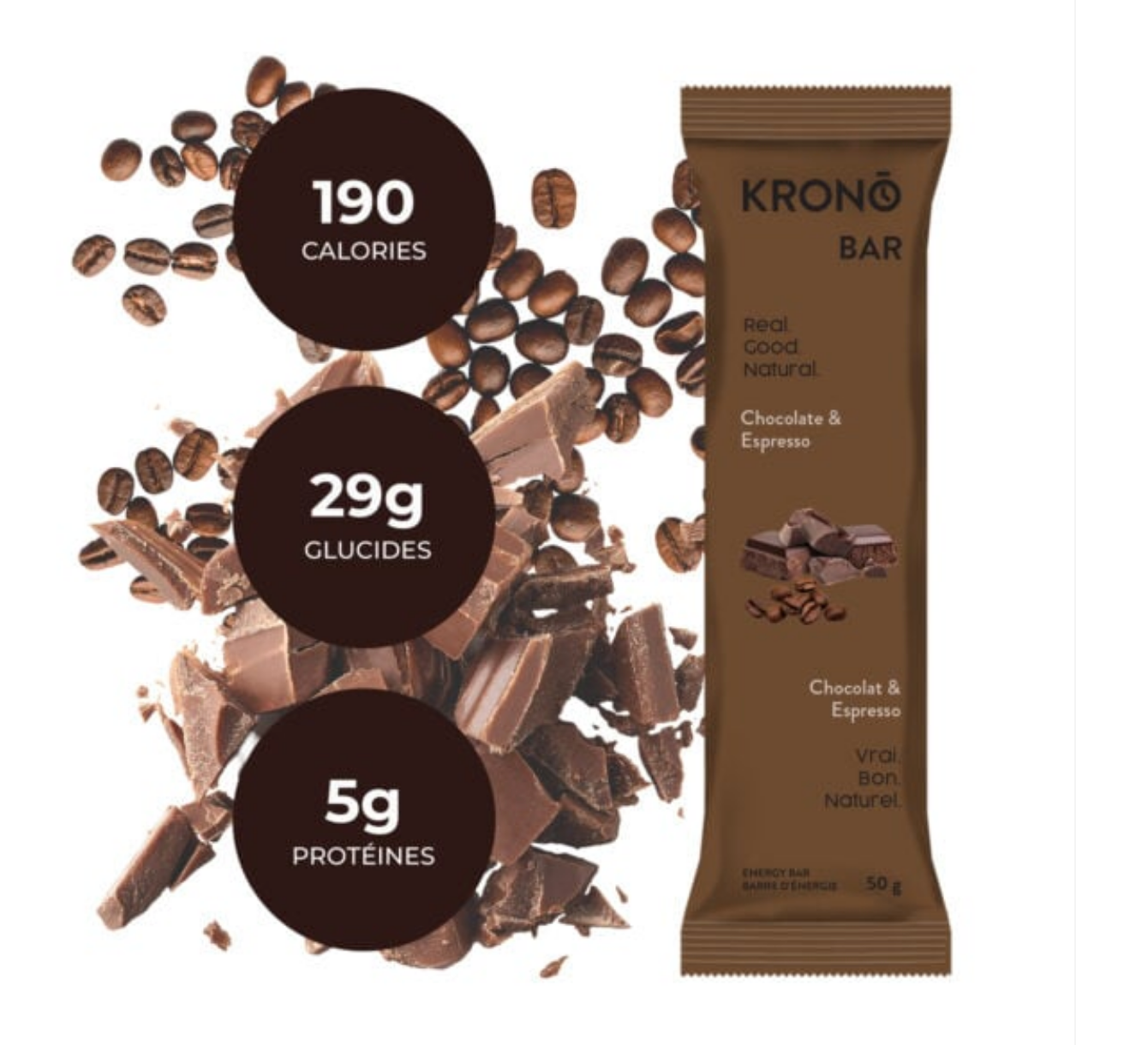 Chocolate & Espresso Energy Bar