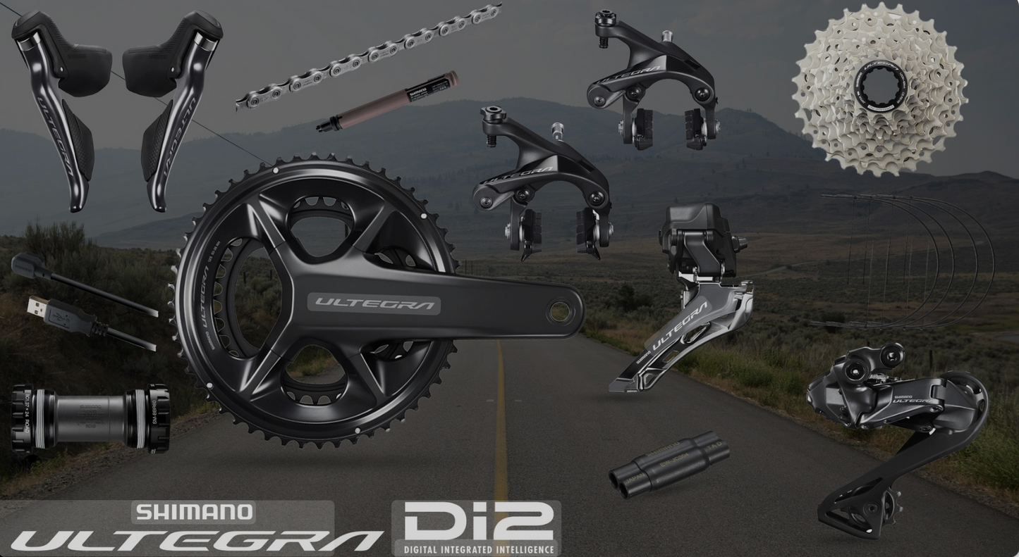 FD-R8050, Ultegra Di2, Brazed On Type
