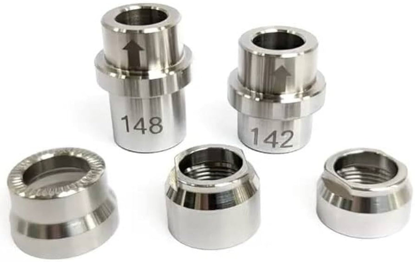 KICKR 142/148MM Thru-Axle Adapter Kit (V2)