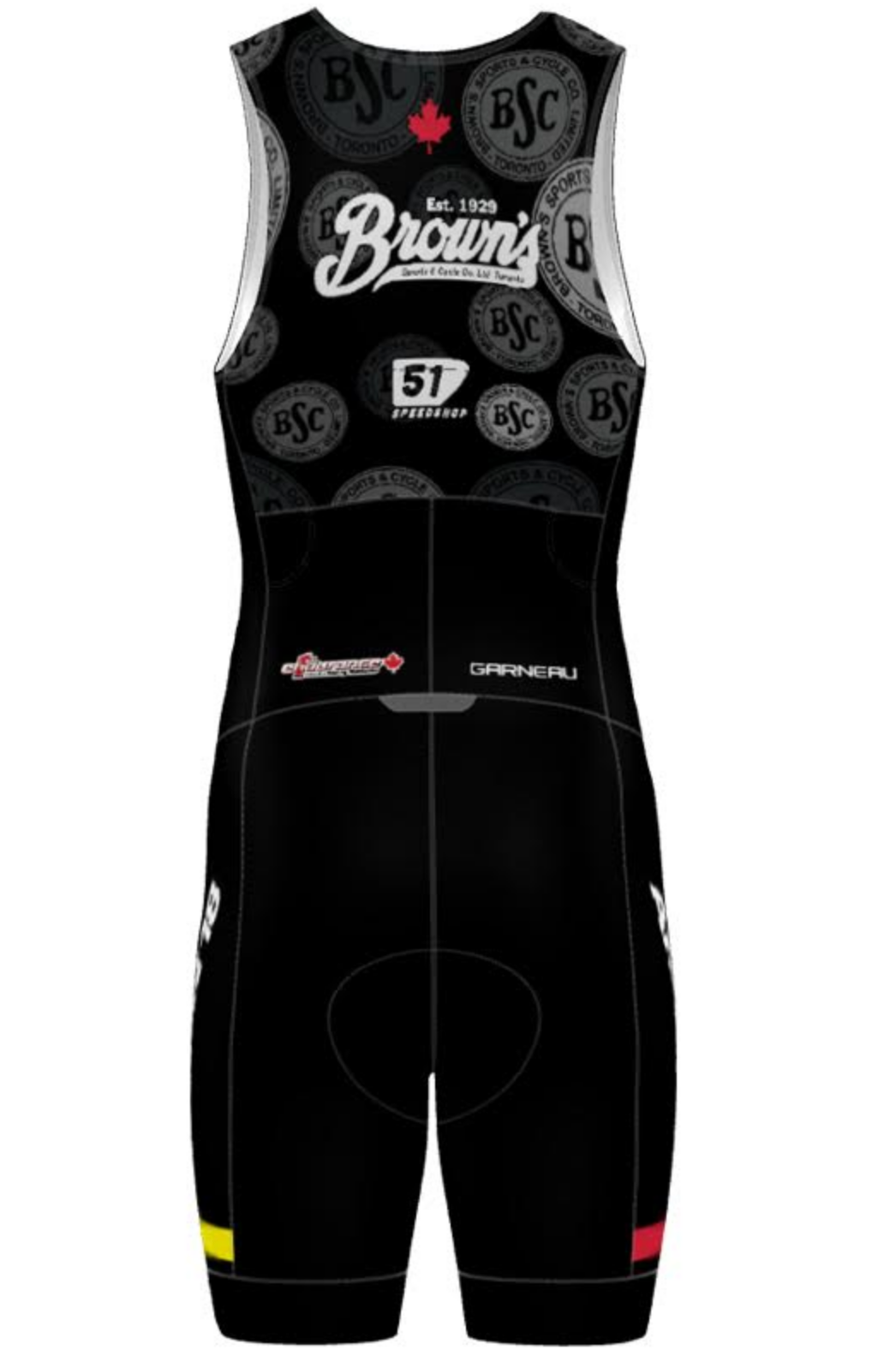 Brown's Sprint Tri Suit Men's