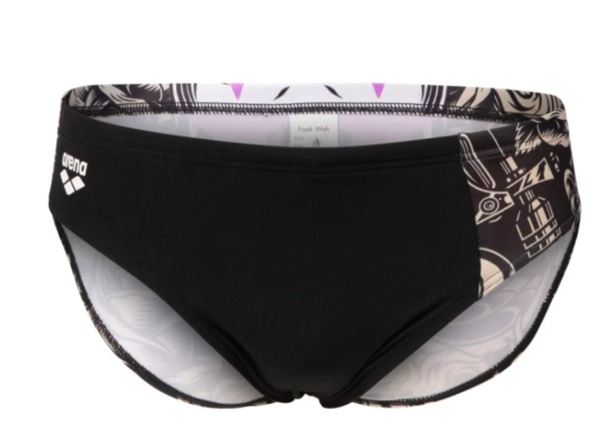 Crazy King Skull Brief Men's