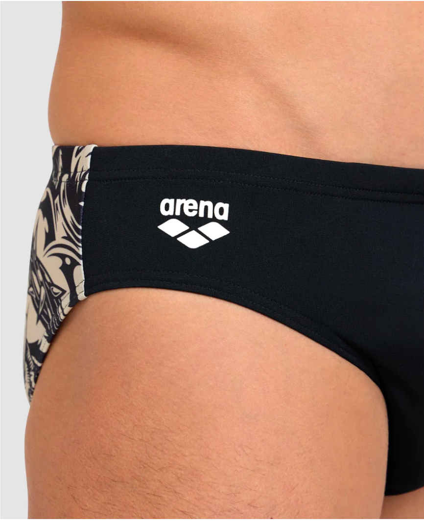 Crazy King Skull Brief Men's