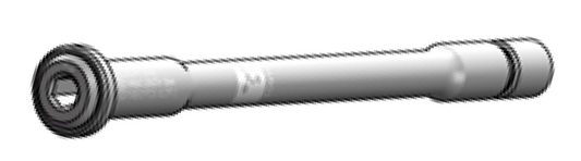 Rear Thru Axle 161x12 Lite & Hollow (100160)