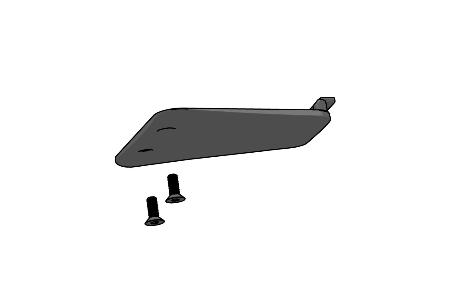 E117 BaseBar Door with Screws (201193)