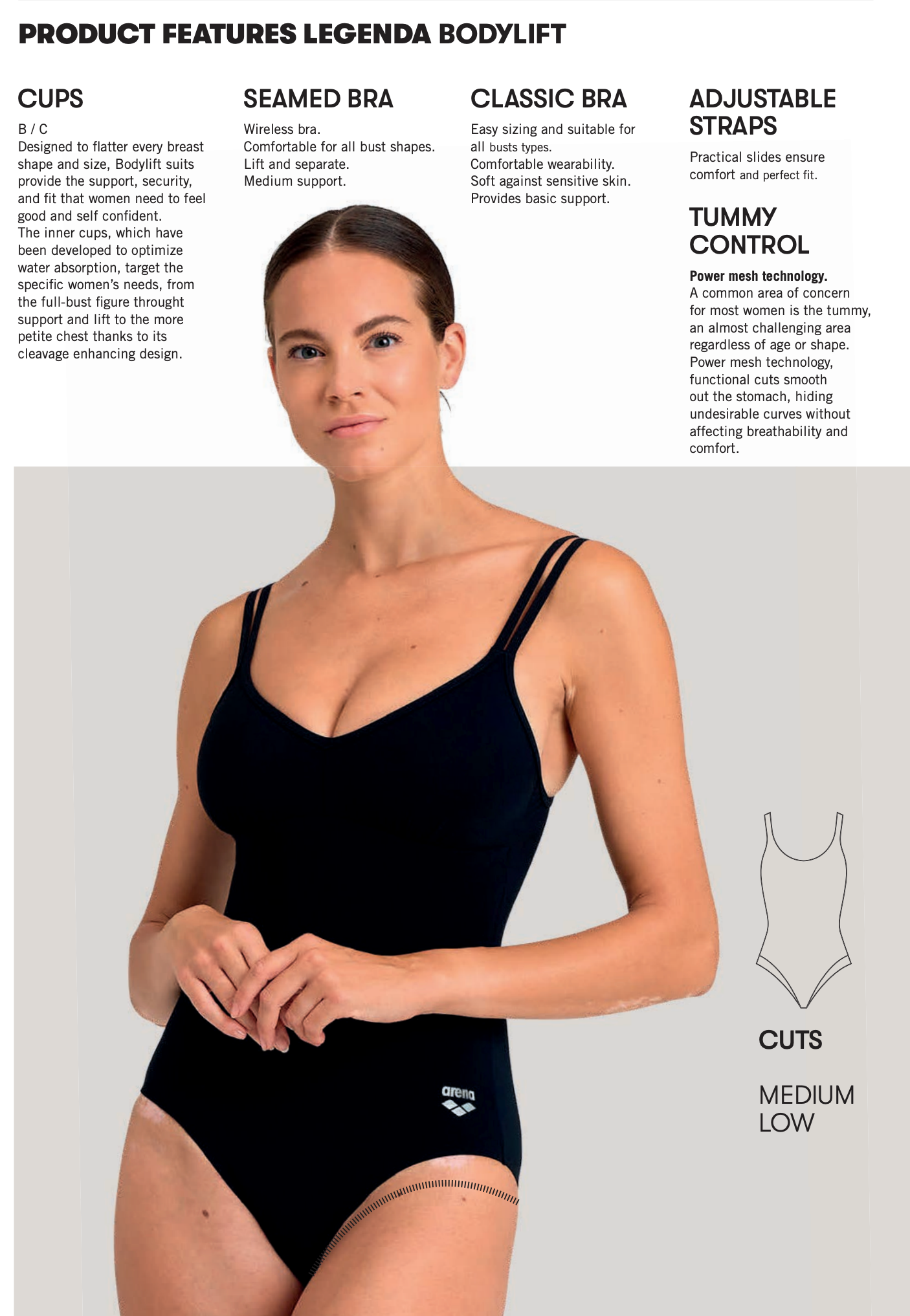 Stefania U Back C Cup