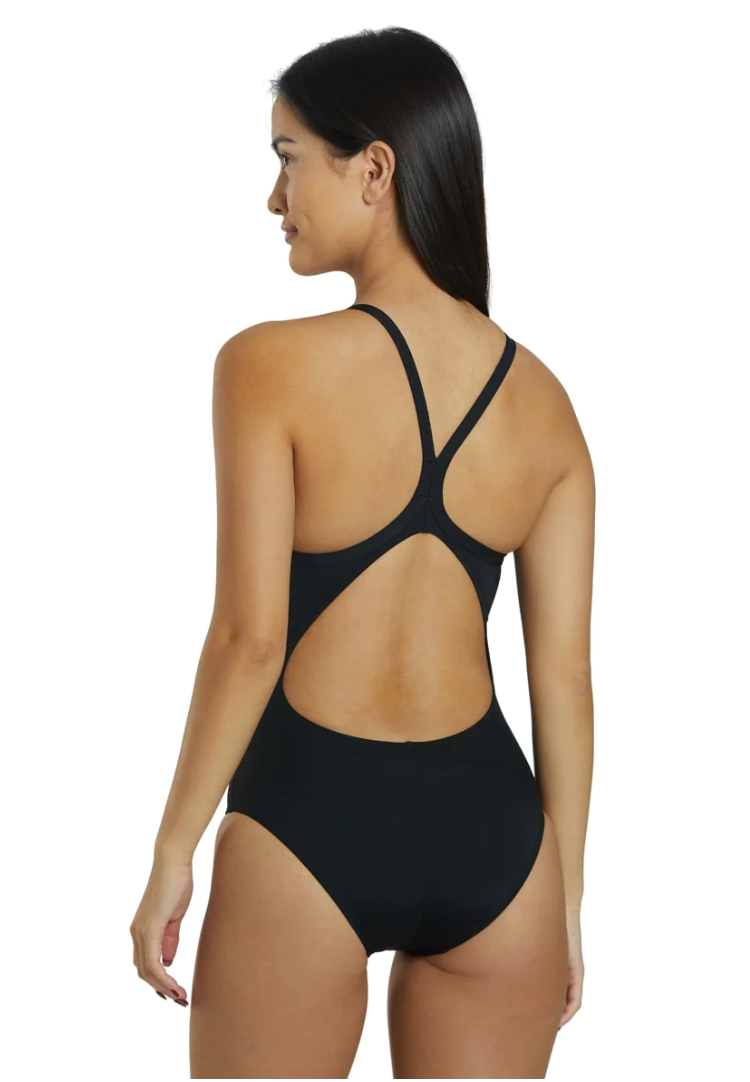 Solid Swimsuit Lightdrop Back