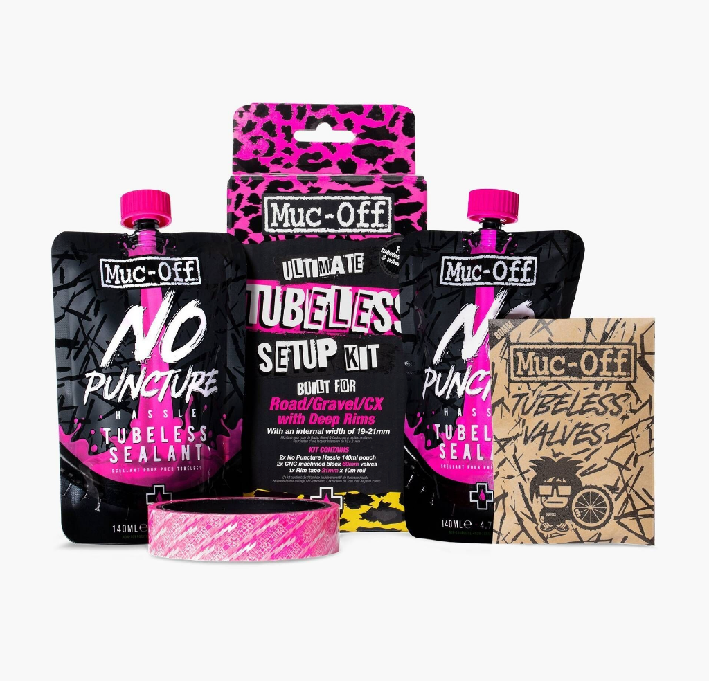 Ultimate Tubeless Setup Kit Road 44mm