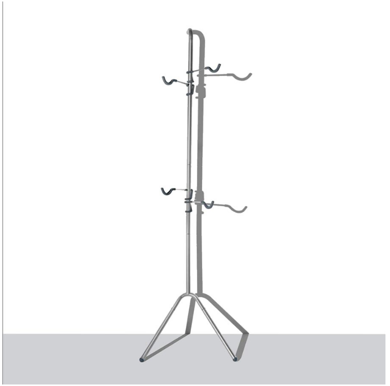 Two Bike Gravity Stand