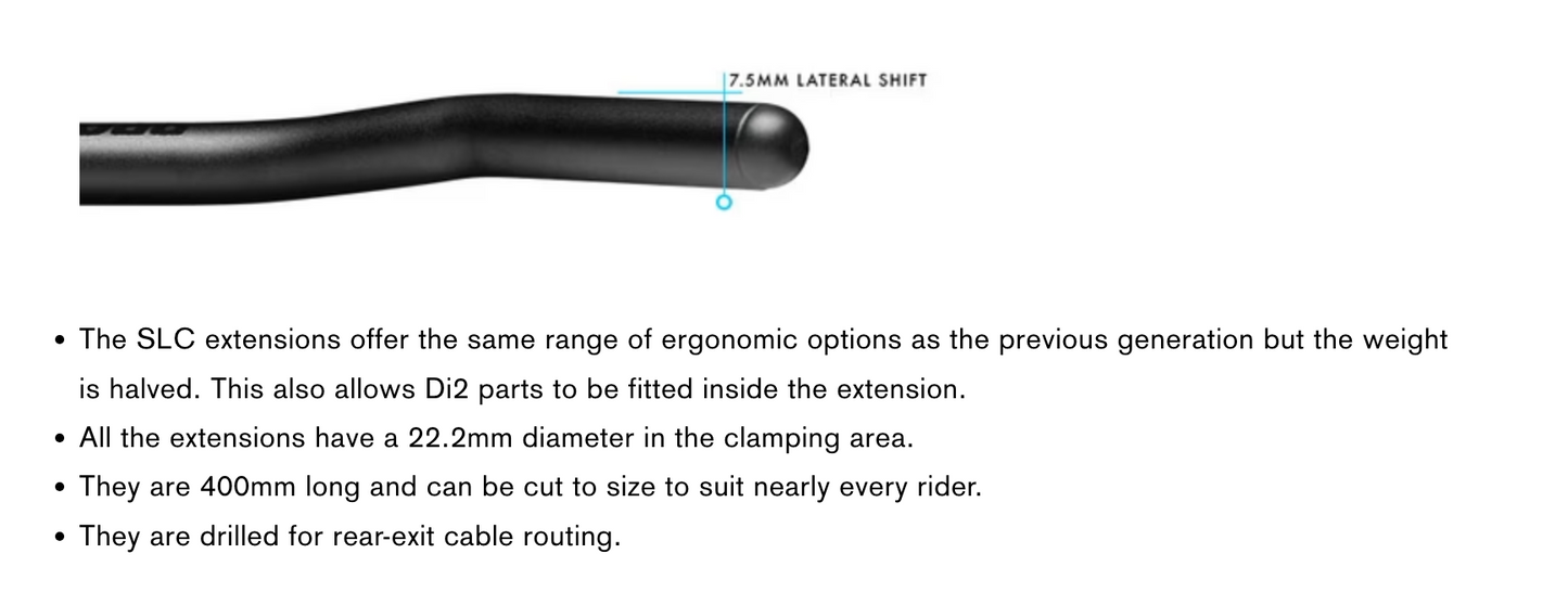 Supersonic Ergo+ 50 SLC Aerobar