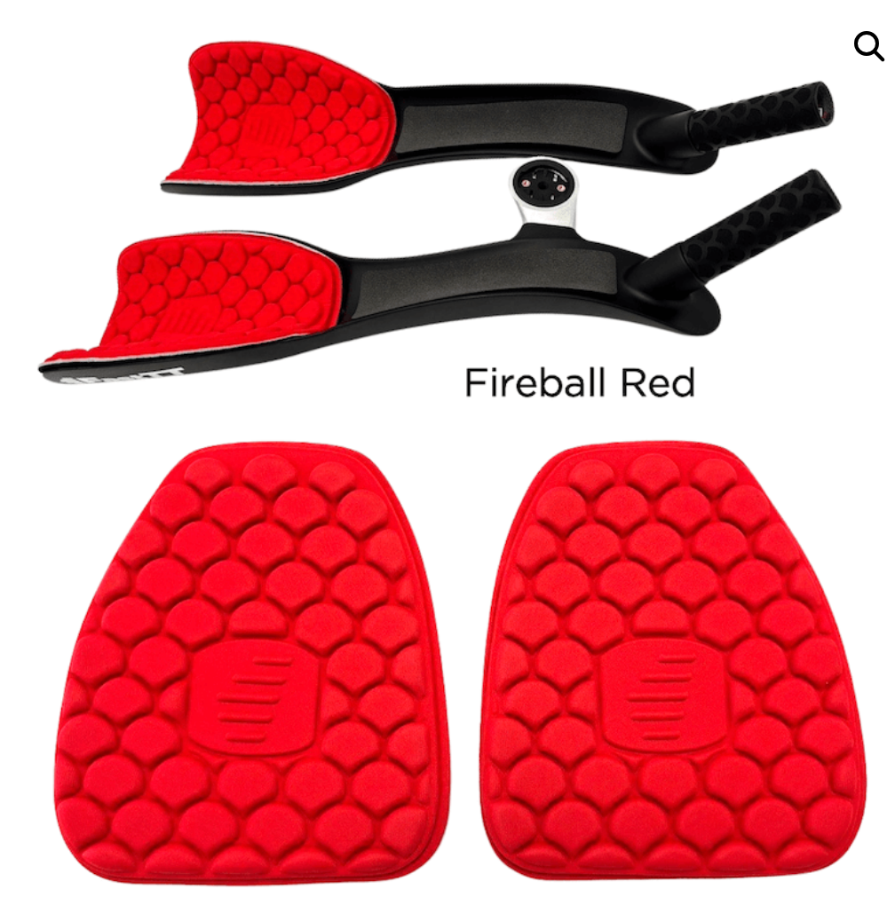 Coloured Aero Bar Elbow Pads