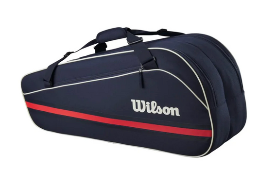 Team 6 Pack Racquet Bag Navy