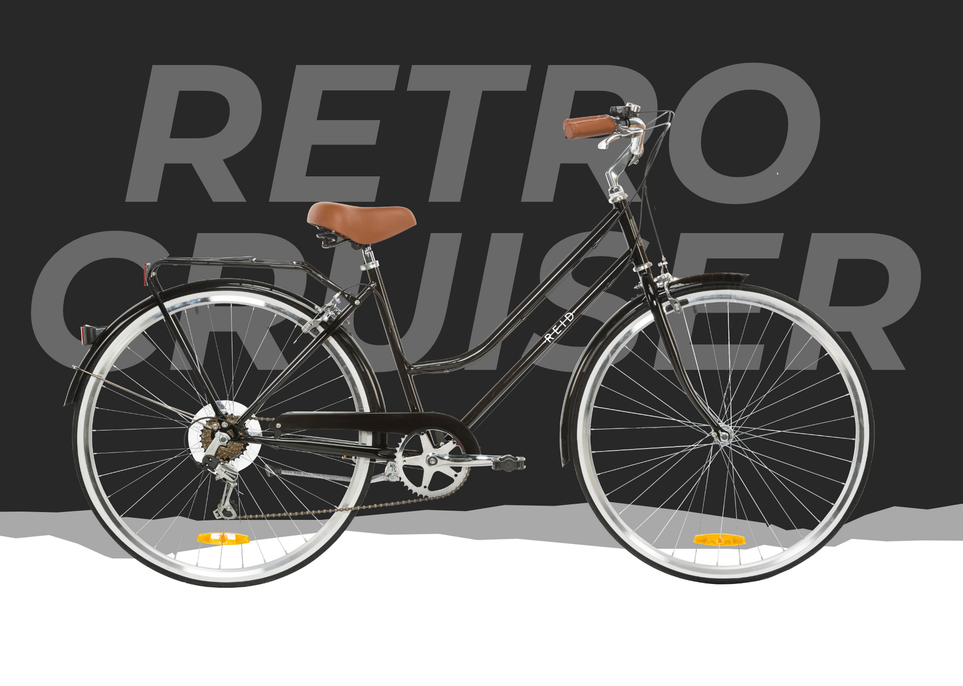 Reid Cycles Vintage Ladies Cruiser Bike Ladies Classic 7-Speed