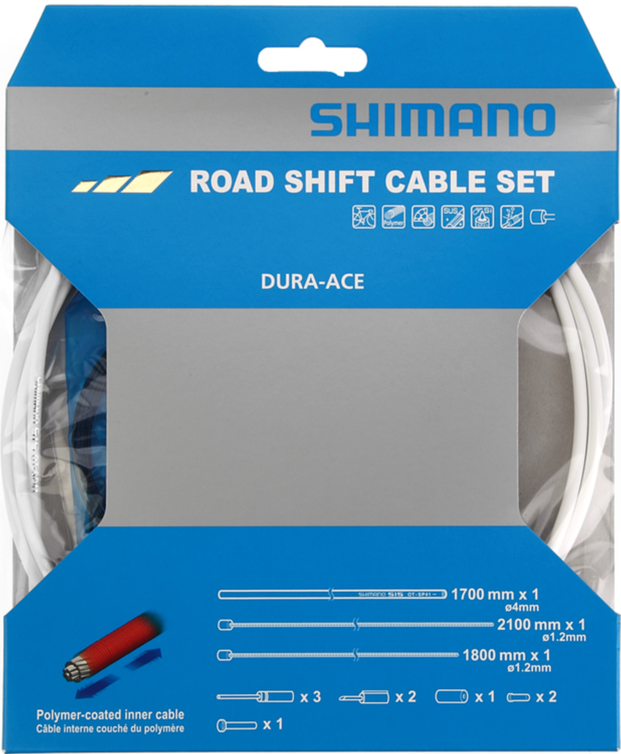 Road Shifting Cable Set (Polymer Coating)