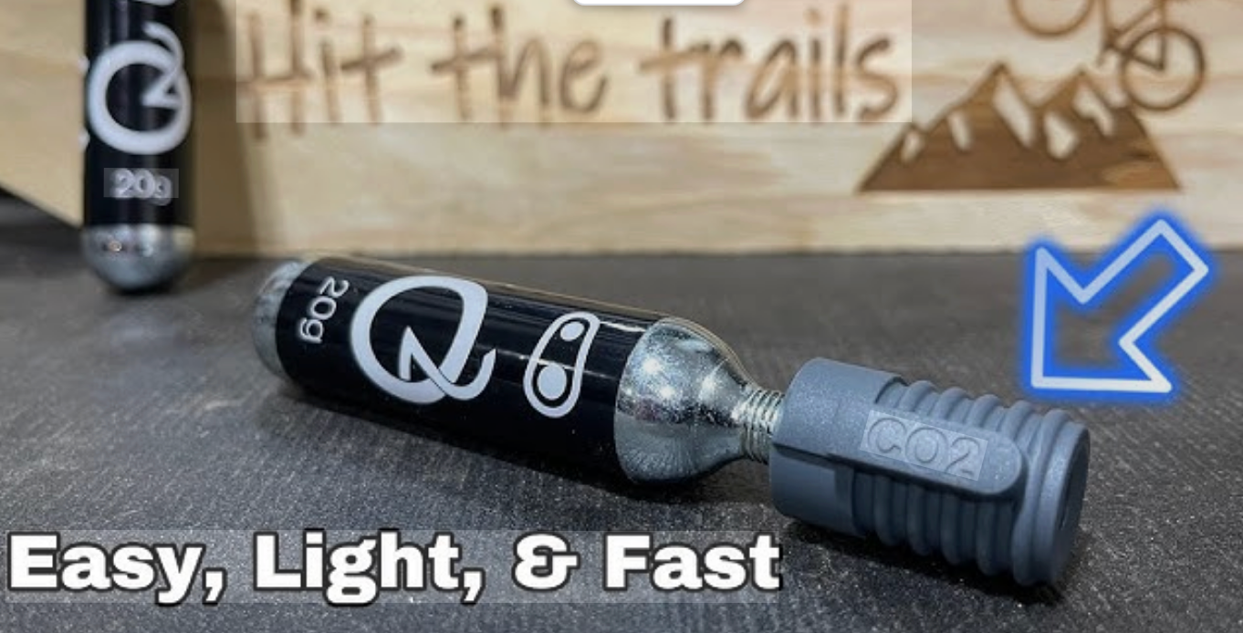 CO2 16G Cartridge (2 Units) W/ Inflator