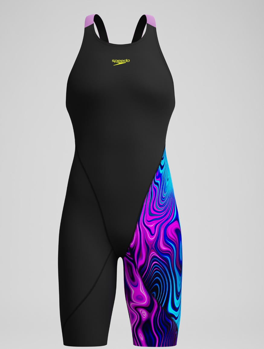 LZR Pro 2.0 Printed Kneeskin  Open Back