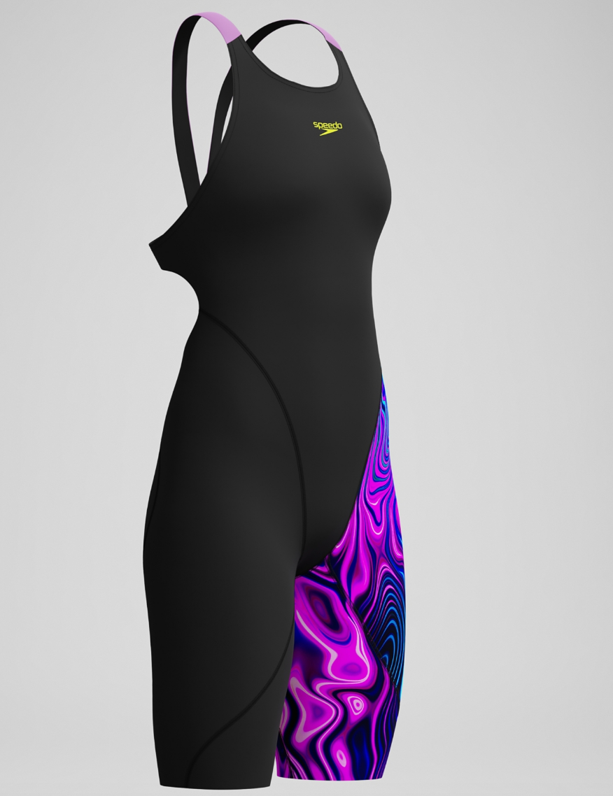 LZR Pro 2.0 Printed Kneeskin  Open Back