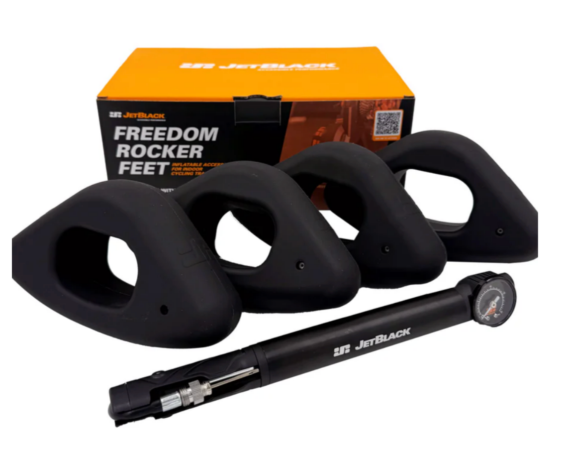 Inflatable Rocker Feet + Pump