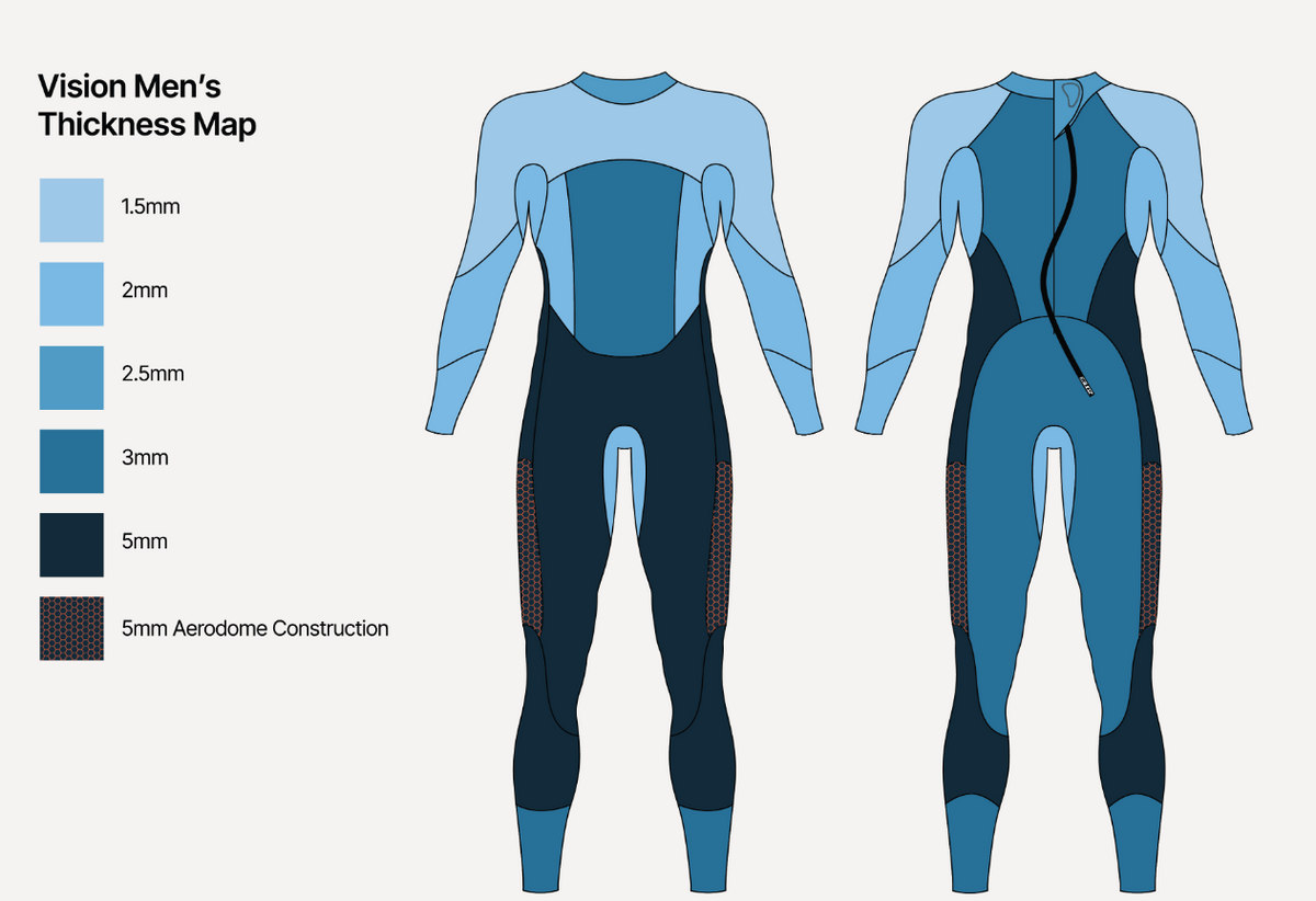 Vision Wetsuit Men's