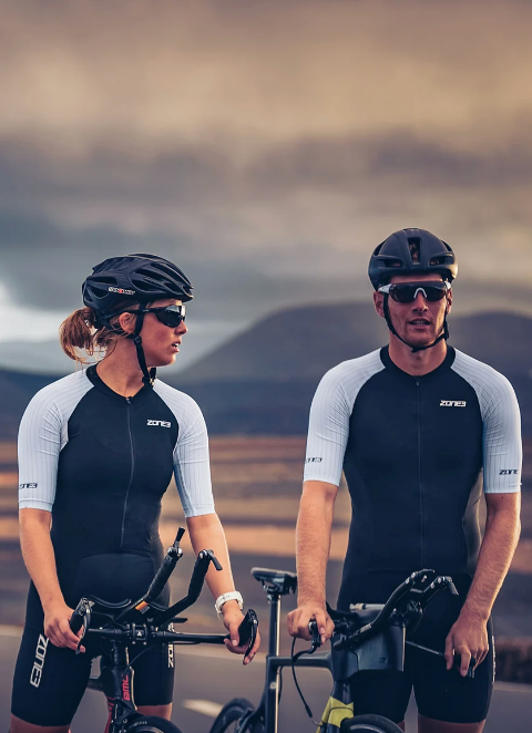 Lava Long Distance Full Zip Short Sleeve Trisuit Men's