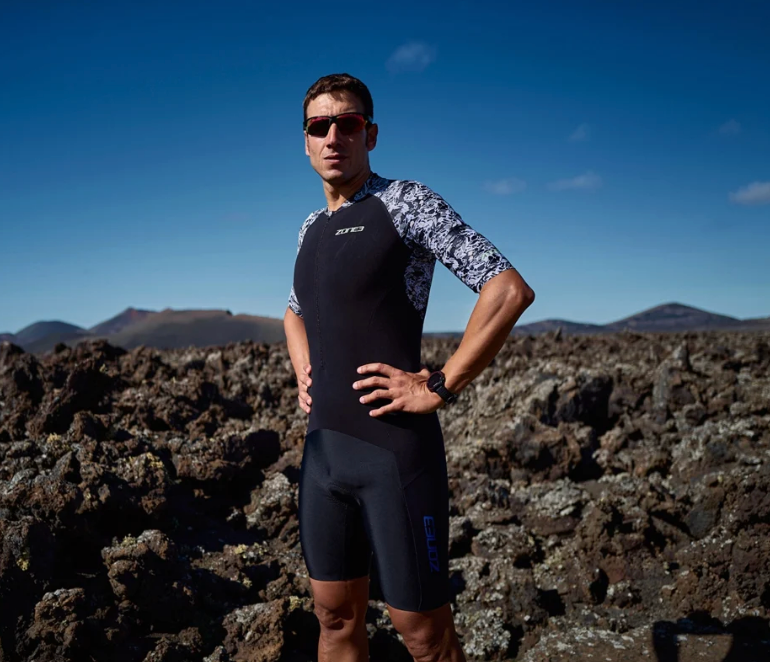 Lava Long Distance Full Zip Short Sleeve Trisuit Men's