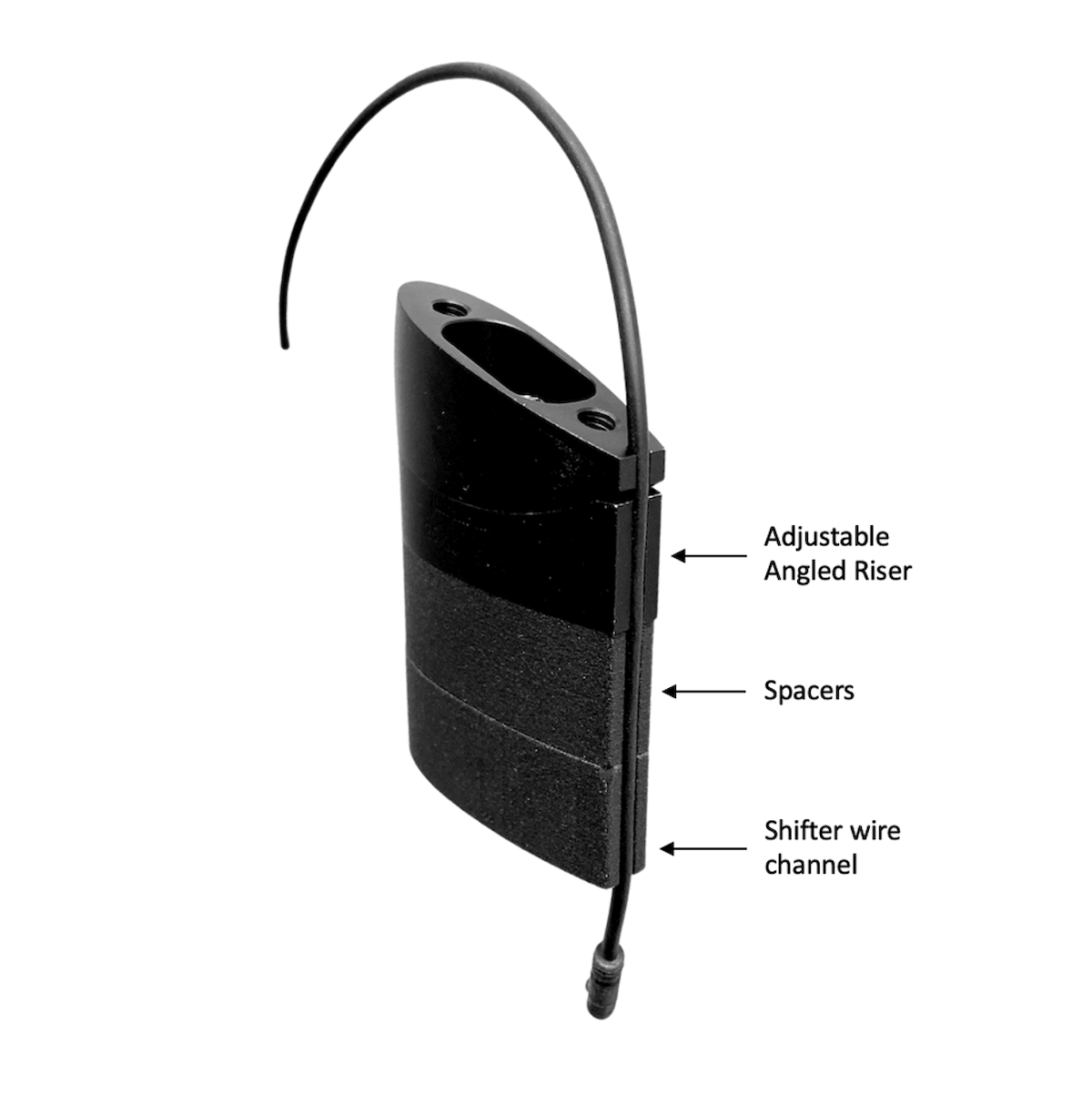 Adjustable Angled Riser Kit