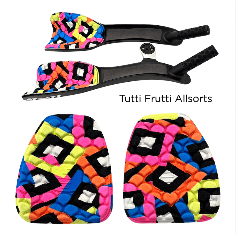 Coloured Aero Bar Elbow Pads