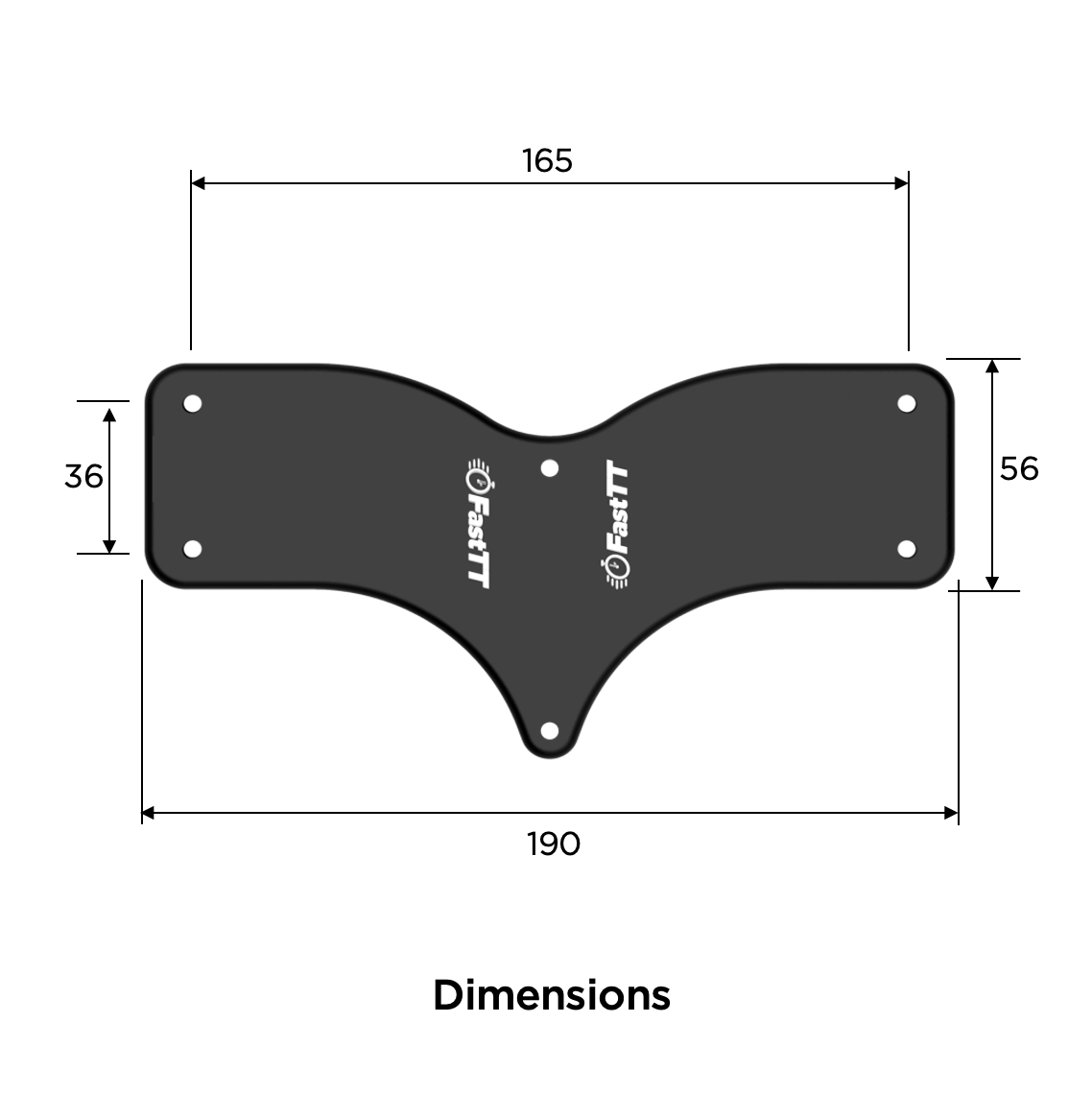 Adapter Plate (Universal twin stack & mono riser) – Brown's Sports ...