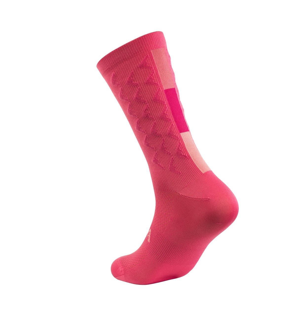 Neon Pink Athletic Socks