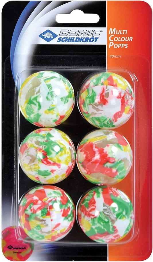 Multi Colour Popps 6 Pack