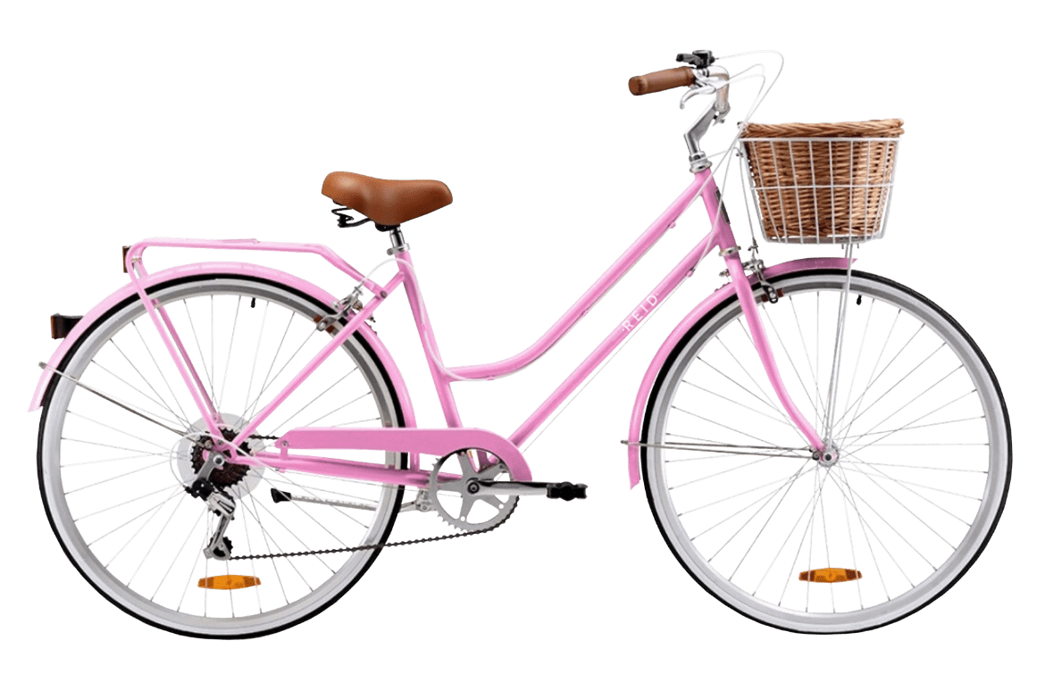 Ladies cycles best sale with basket