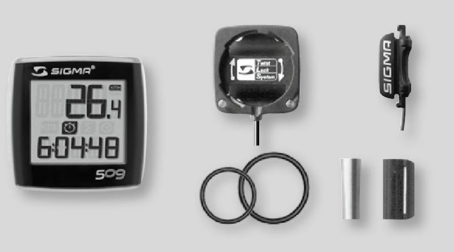 Sigma 509 online bike computer
