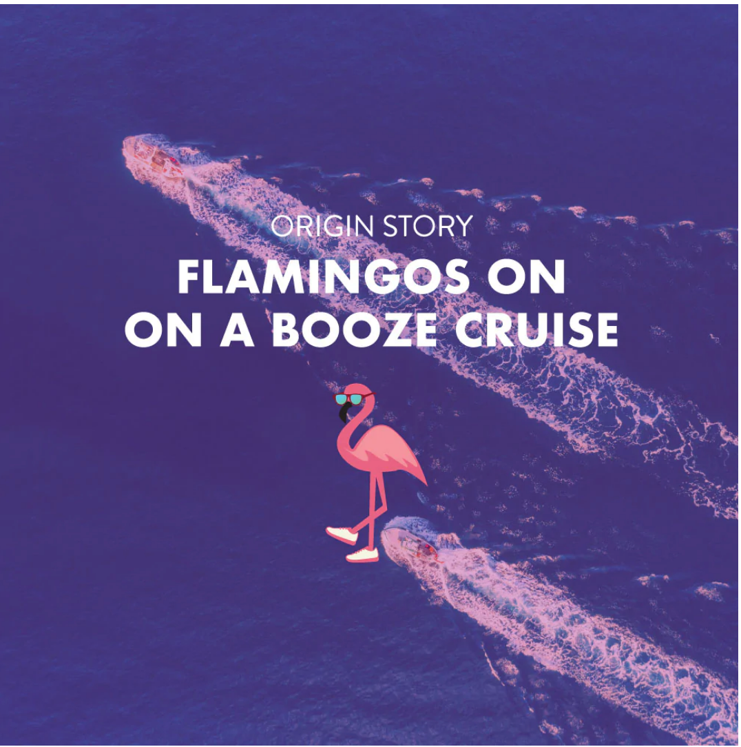 Flamingos on a Booze Cruise