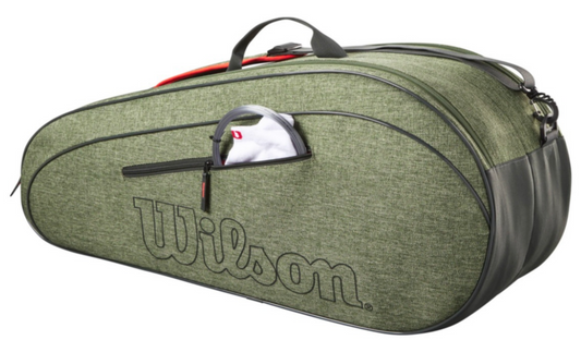 Team 6PK Heather Green Bag